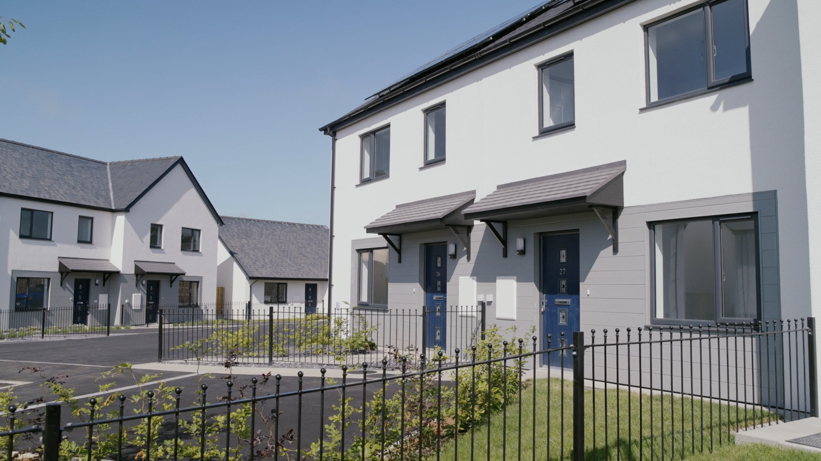 New energy efficient homes transform lives in Brynsiencyn