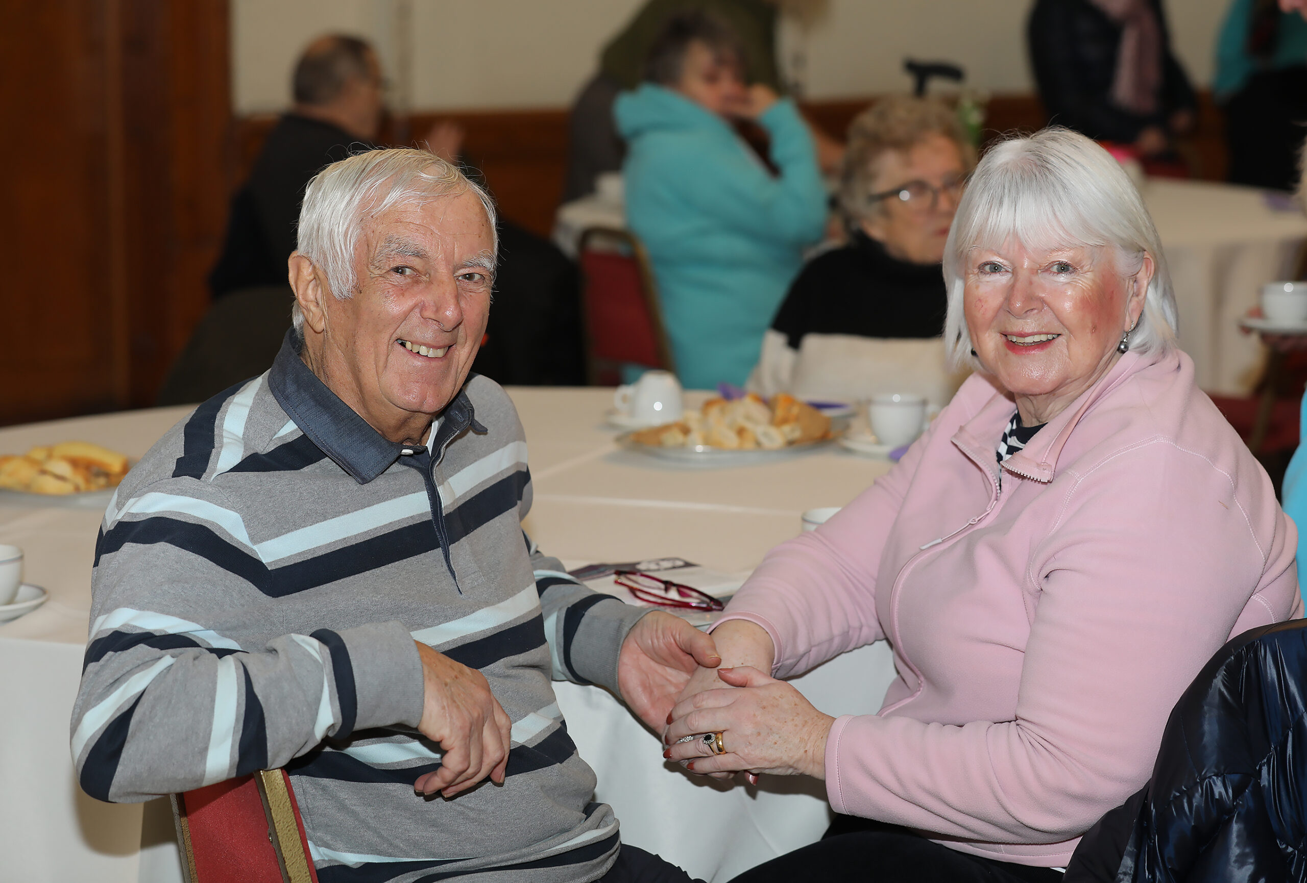 Residents Moving into Neuadd Maldwyn Celebrate with Afternoon Tea