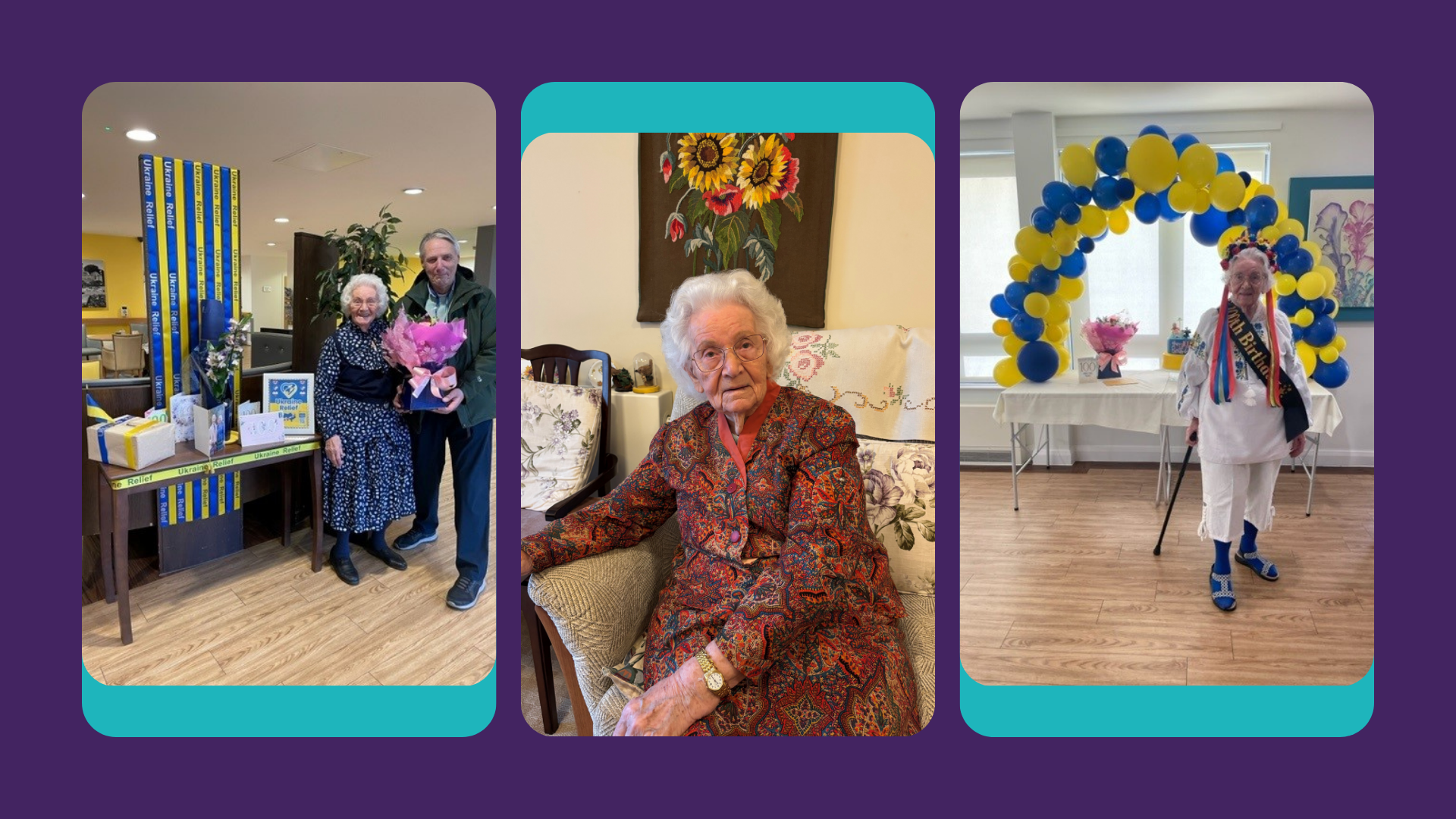 Katharina Celebrates her 100th Birthday with a Charity Collection