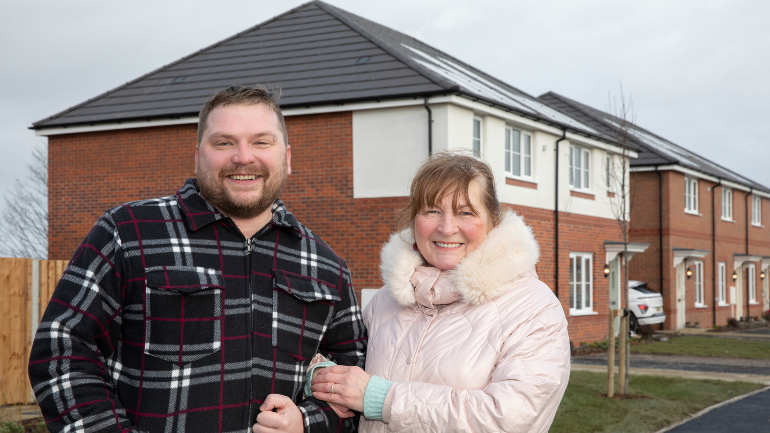 Residents Move into New Energy Efficient Homes in Deeside