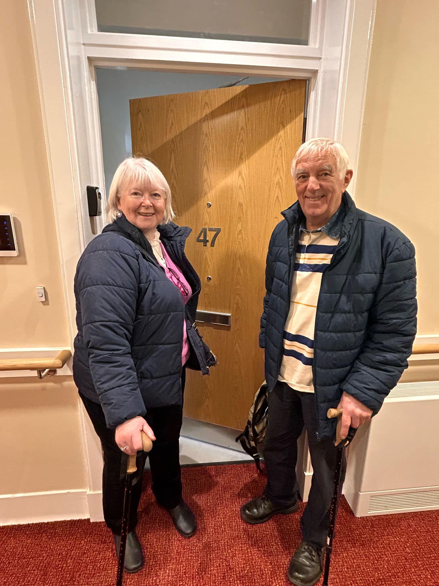 Annette and Ray - Residents - Neuadd Maldwyn